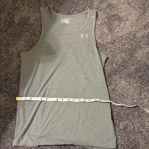 Under Armour Striped Gray Tank Top